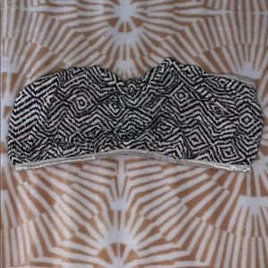 Reversible bandeau bra